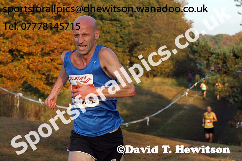 Senior men, National Cross Country Relays, Berry Park, Mansfield. Photo: David T. Hewitson/Sports for All Pics